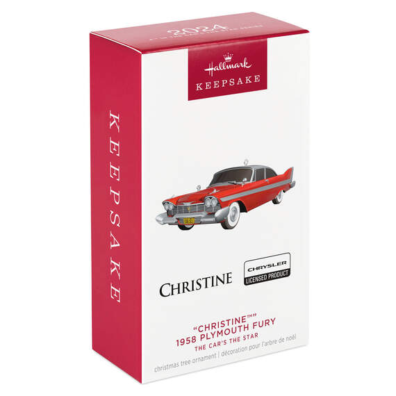 The Car's the Star Christine™ 1958 Plymouth Fury Metal Ornament, , large image number 7