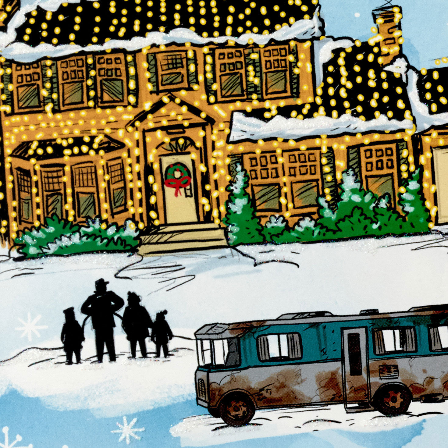 National Lampoon's Christmas Vacation™ Griswold's House Boxed Christmas Cards, Pack of 16 for only USD 16.49 | Hallmark