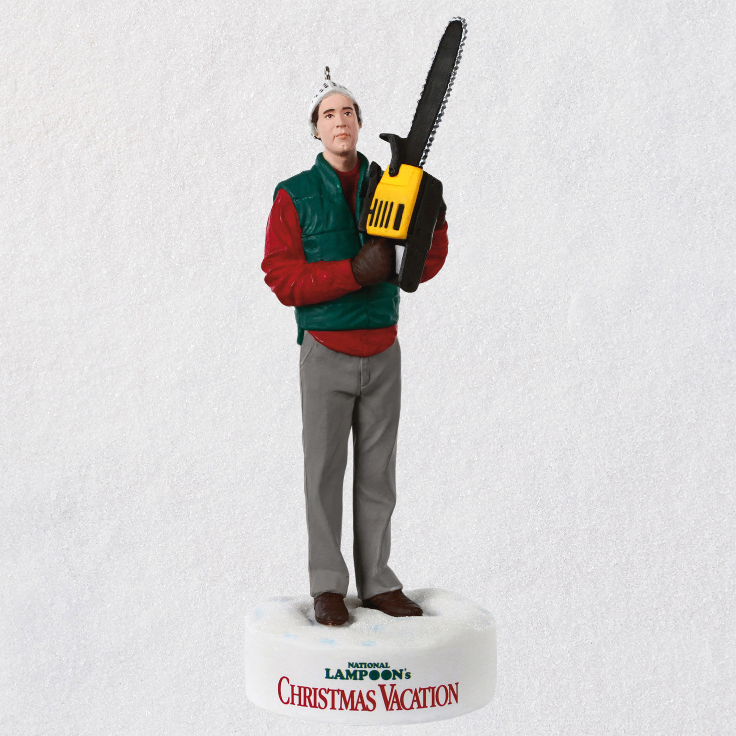 National Lampoon S Christmas Vacation Trimming The Tree Ornament With Sound Keepsake Ornaments Hallmark