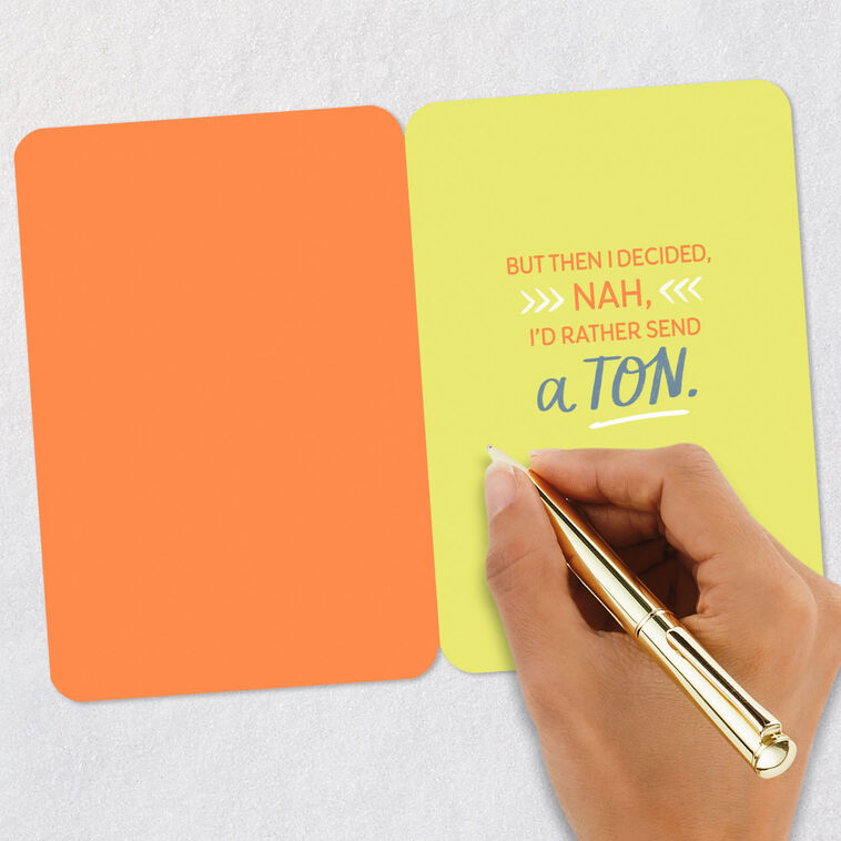 Heart Icon and Lettering Love Card Signing card image number 6