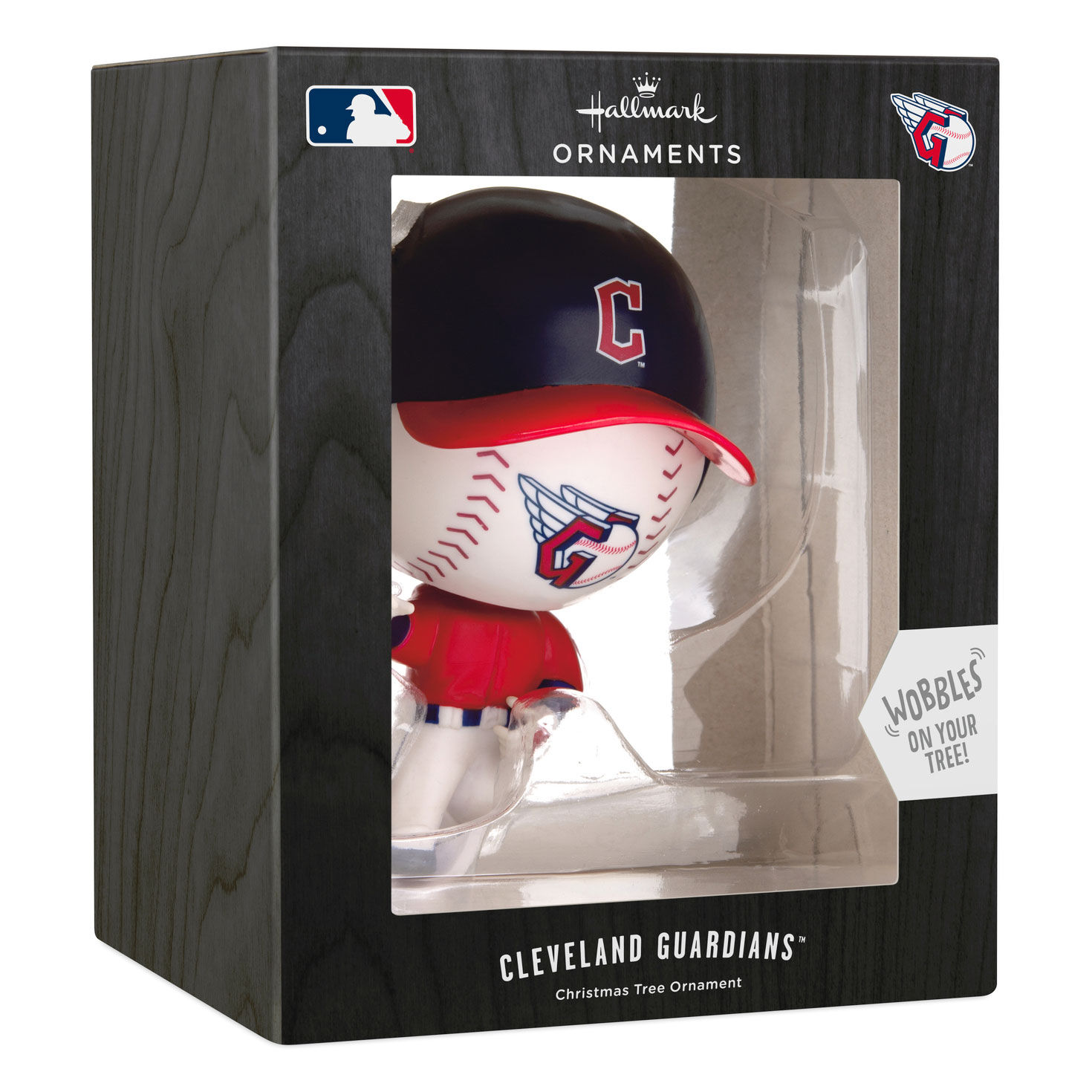 MLB Cleveland Guardians&trade; Bobblehead Ornament, , large image number 4