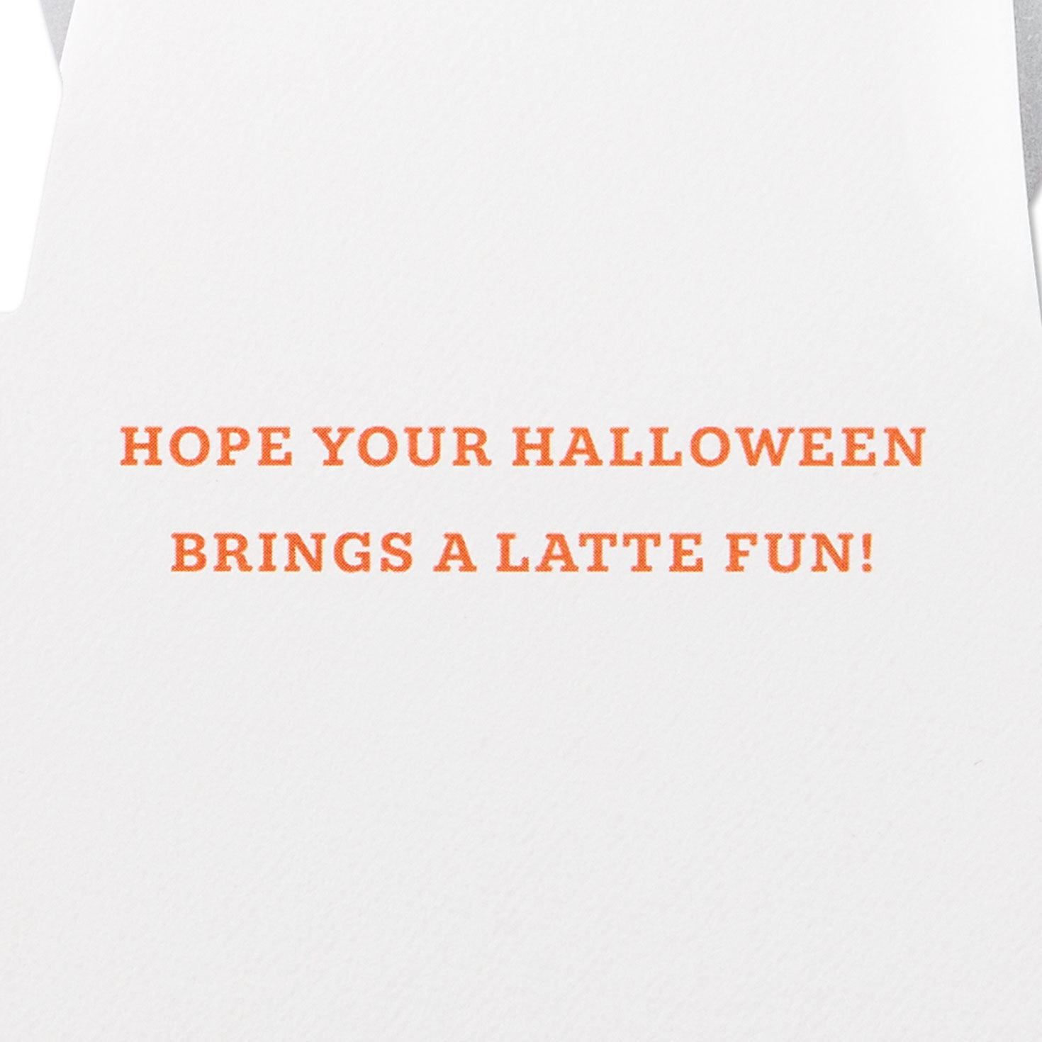 Ghost Latte Halloween Pop-Up Card Sentiment image number 2