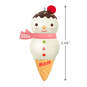 Mom Snowman Ice Cream Cone 2024 Ornament, , large image number 3
