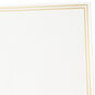 Double Gold Border Stationery Set, Box of 20, , large image number 2