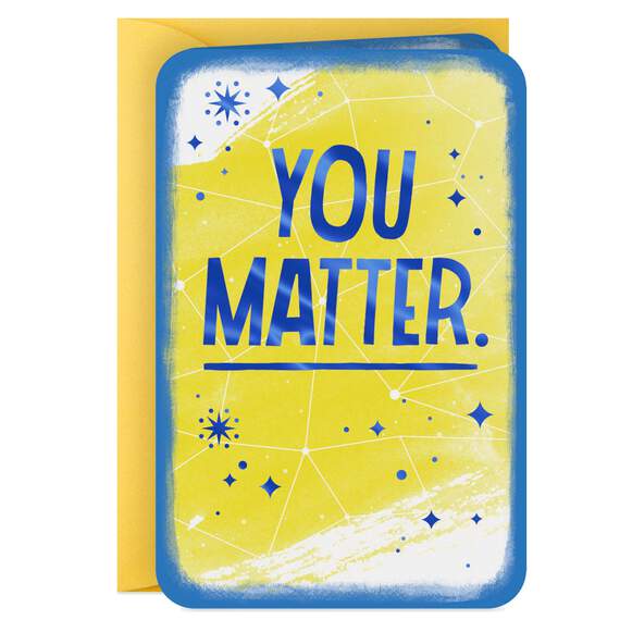 3.25" Mini You Matter Thinking of You Card, , large image number 3