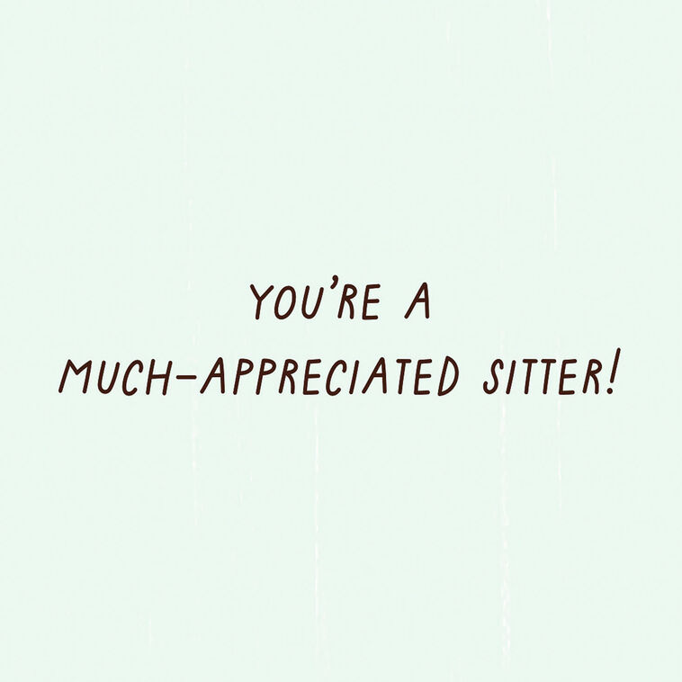 Pet Portraits Pet Sitter Thank You Card Sentiment image number 2