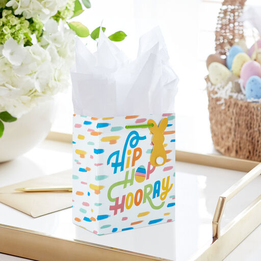 6.5" Hip Hop Hooray Small Easter Gift Bag, 