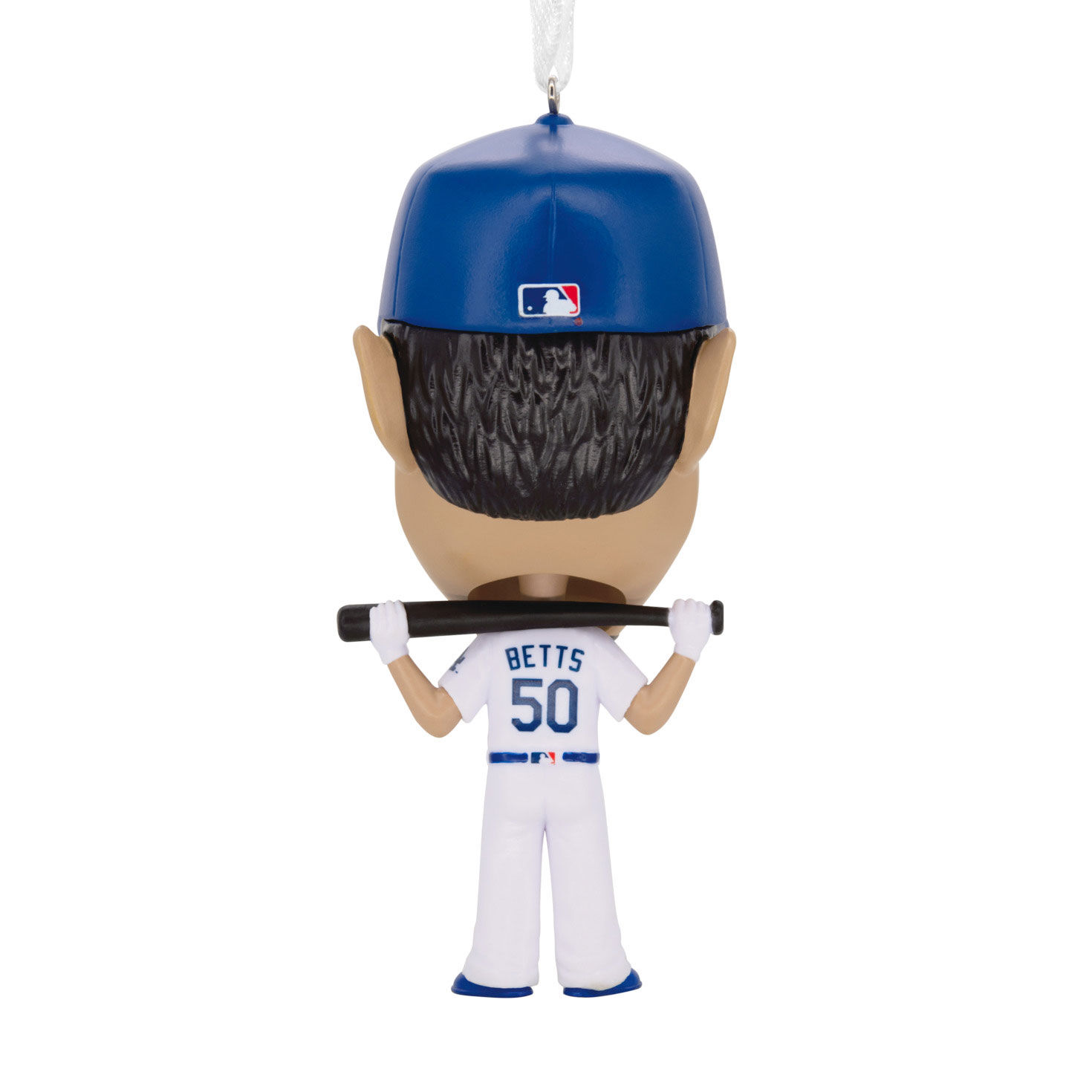 Dodgers Mookie Betts Bobblehead Christmas Ornament Back image number 4