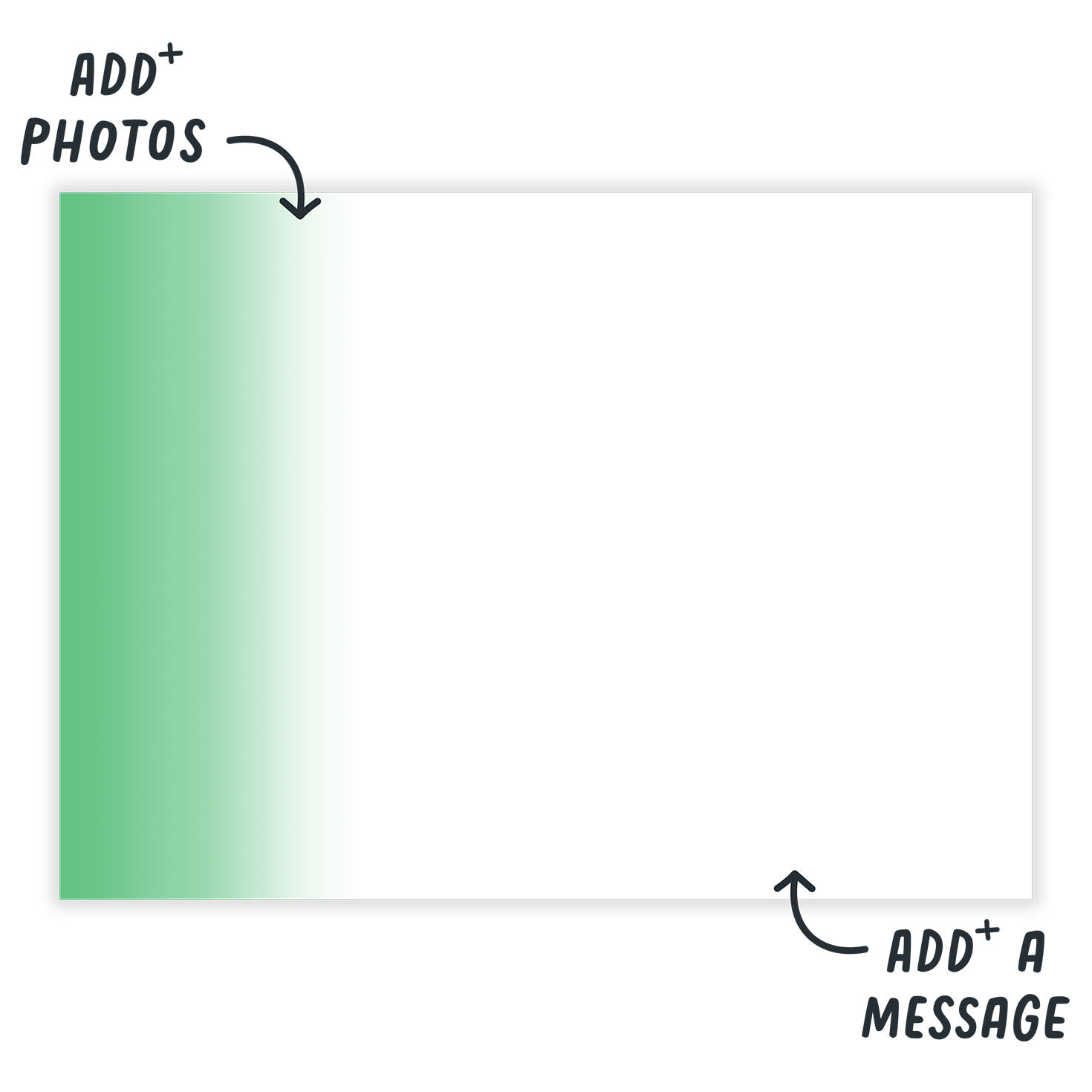 Personalized Colorful Yays Celebrate Blank Photo Card  image number 3