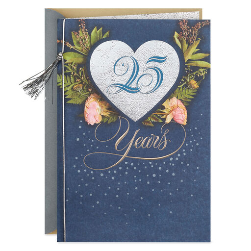 Getting the Little Things Right 25th Anniversary Card, 