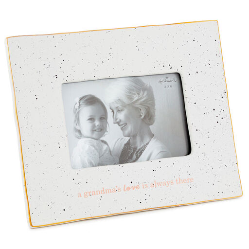 A Grandma's Love Ceramic Picture Frame, 4x6, 