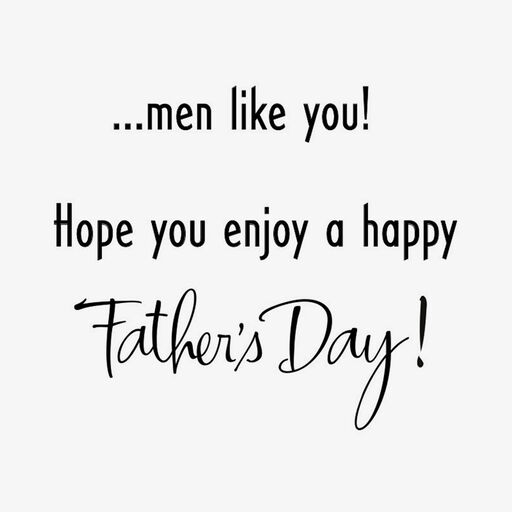 Celebrating Great Men Like You Father's Day Card for Family, 