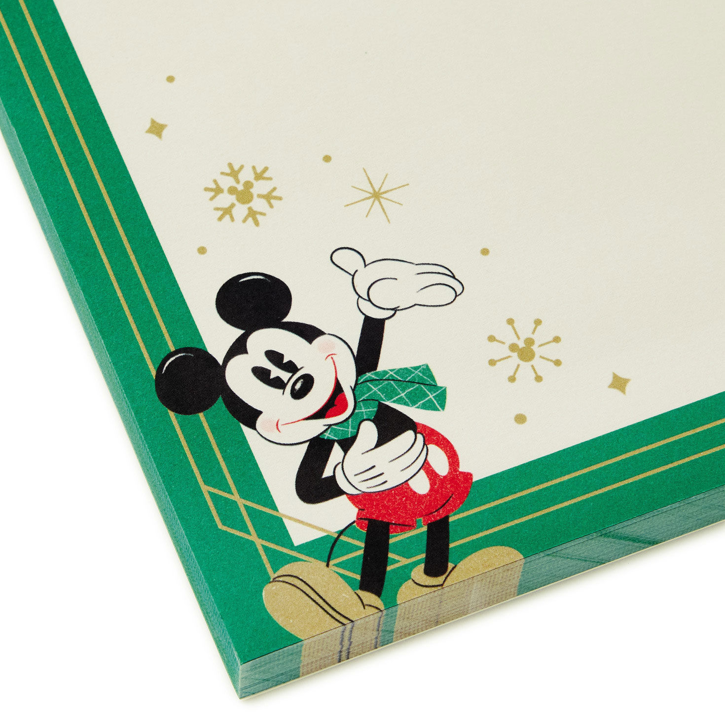 Mickey Mouse Holiday Note Pad Trio upclose view image number 4