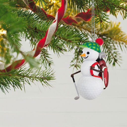 Jolly Golfer 2023 Ornament, 