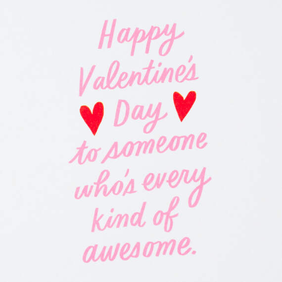 You're Every Kind of Awesome Chocolate Box Valentine's Day Card, , large image number 2