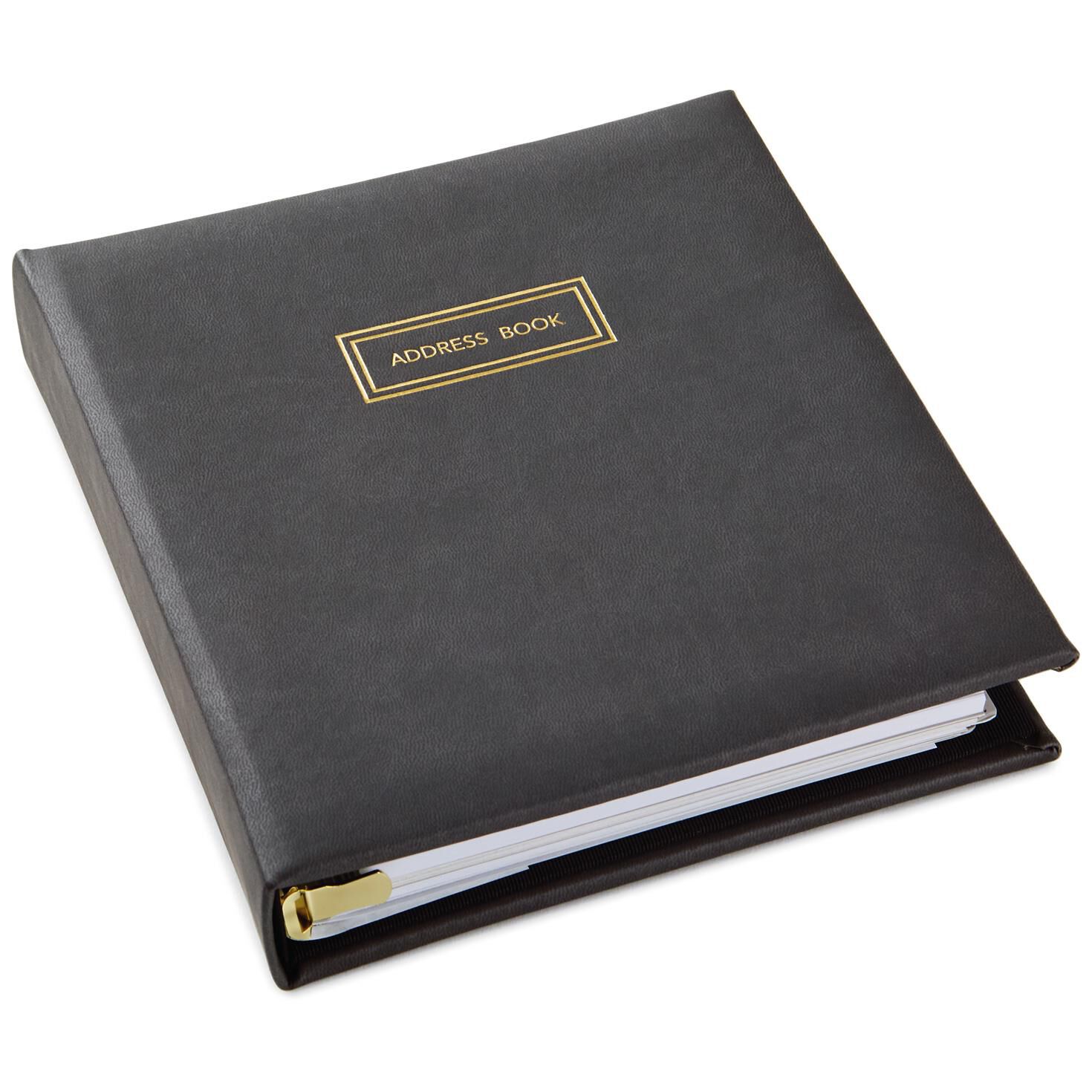 Classic Charcoal Address Book for only USD 24.99 | Hallmark