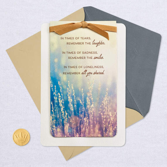 Flower Field Sympathy Card, , large image number 5
