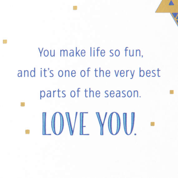 You Make Life So Fun Hanukkah Card for Son, , large image number 2