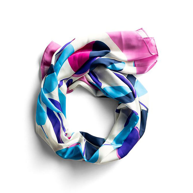 Sylvia Mollie Vibrant Vines Floral Scarf