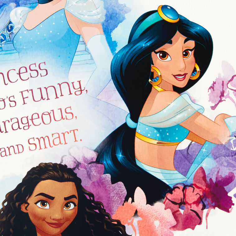 hallmark disney princess dress cards Hallmark Granddaughter Birthday Card