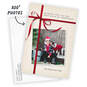 Red Ribbon Gift Flat Christmas Photo Card, , large image number 2
