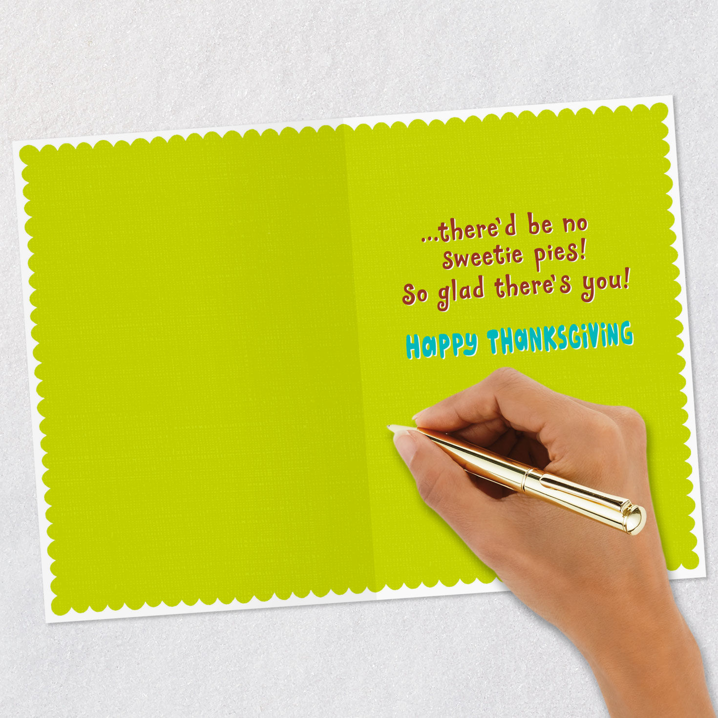 Pumpkin Pies and Sweetie Pies Thanksgiving Card for Grandson for only USD 2.00 | Hallmark