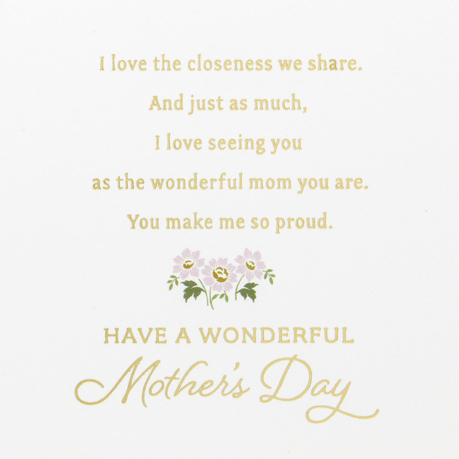 Frame with Bow Mother's Day Card for Like a Daughter Sentiment image number 2