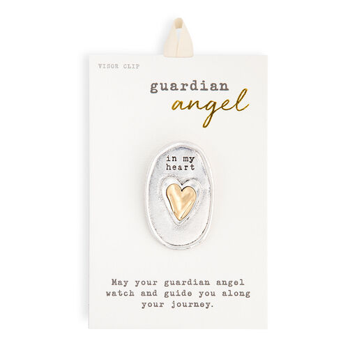 Demdaco Guardian Angel Heart Visor Clip, 
