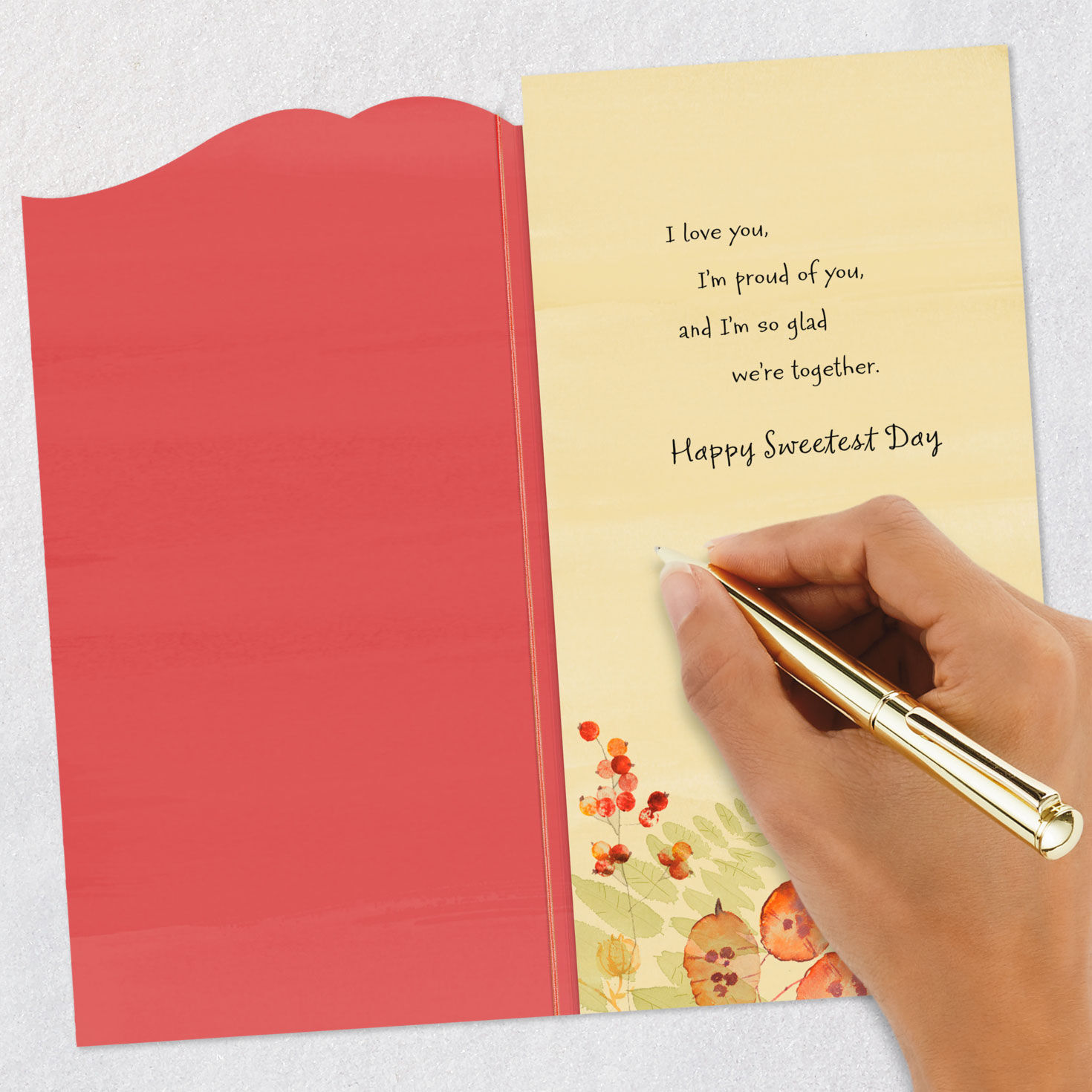 I'm So Glad We're Together Sweetest Day Card for only USD 4.99 | Hallmark