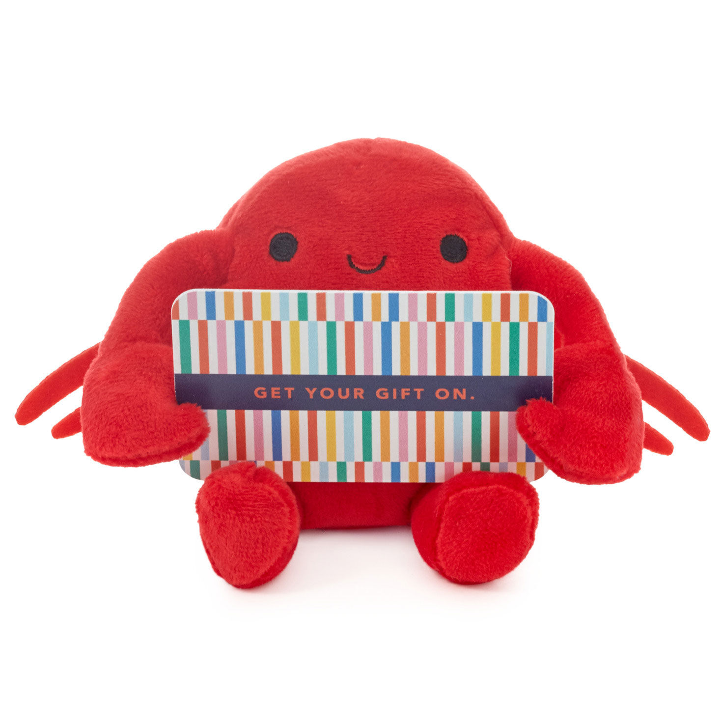 Crab Plush Gift Card Holder