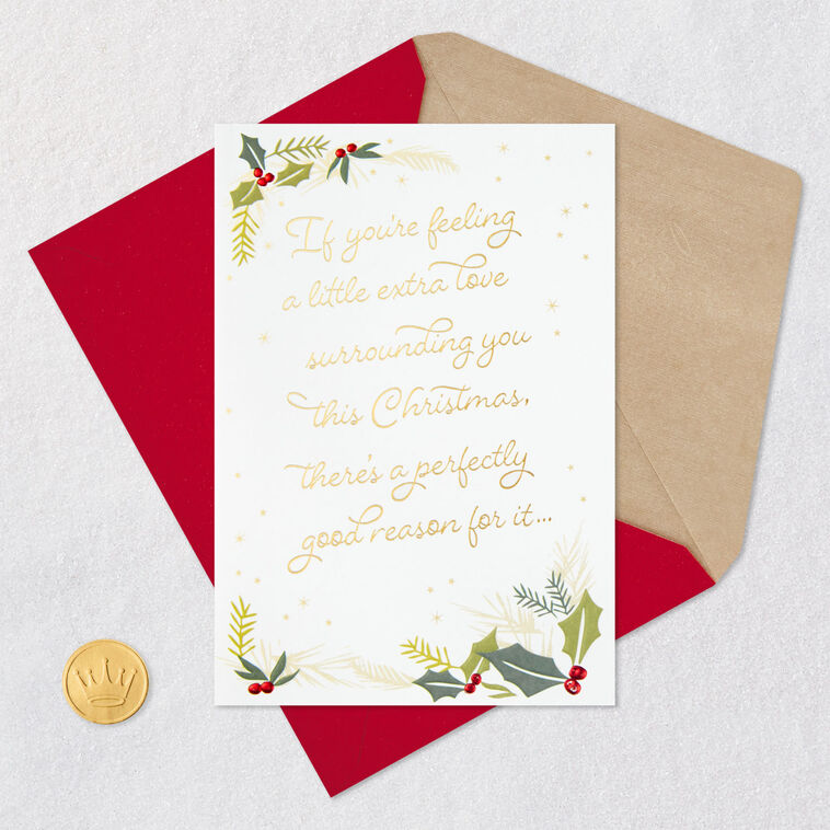 A Little Extra Love Christmas Card From Us, , large image number 5