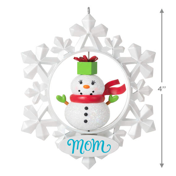 Mom Snowflake Ornament, , large image number 3