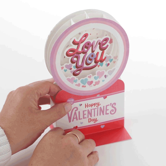All My Love Snow Globe Musical 3D Pop-Up Valentine's Day Card With Motion for only USD 12.99 | Hallmark