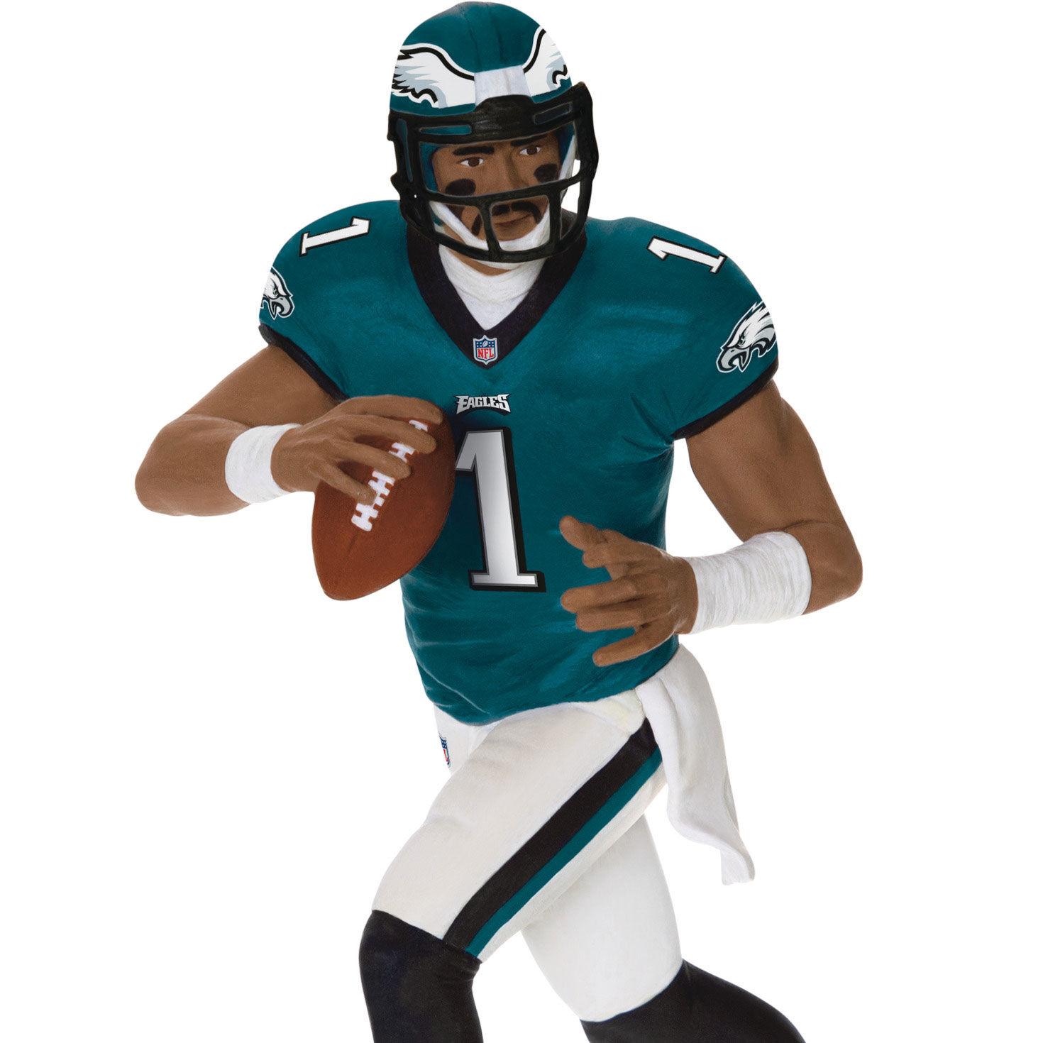 Philadelphia Eagles Jalen Hurts Keepsake Ornament closeup view image number 5