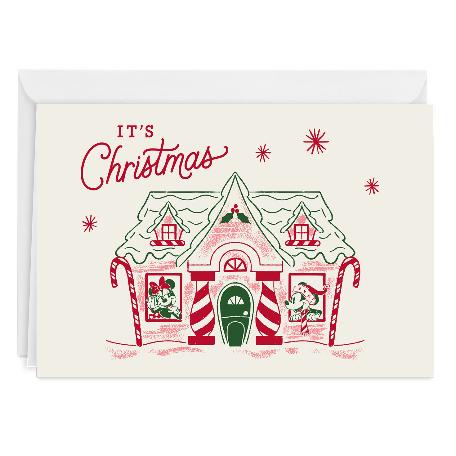 Hallmark + Disney Holiday Ever After Sweet Moments Custom Christmas Card