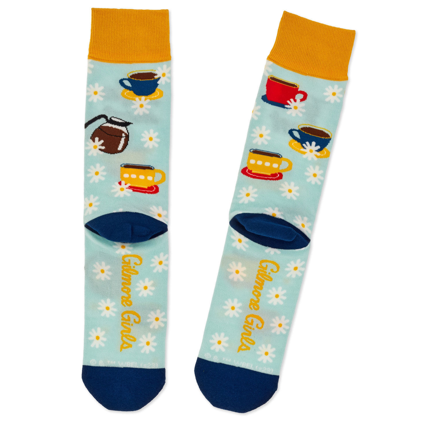 Gilmore Girls Life's Short, Talk Fast Crew Socks, , large image number 2
