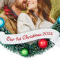 Our 1st Christmas 2024 Photo Frame Ornament, , large image number 5