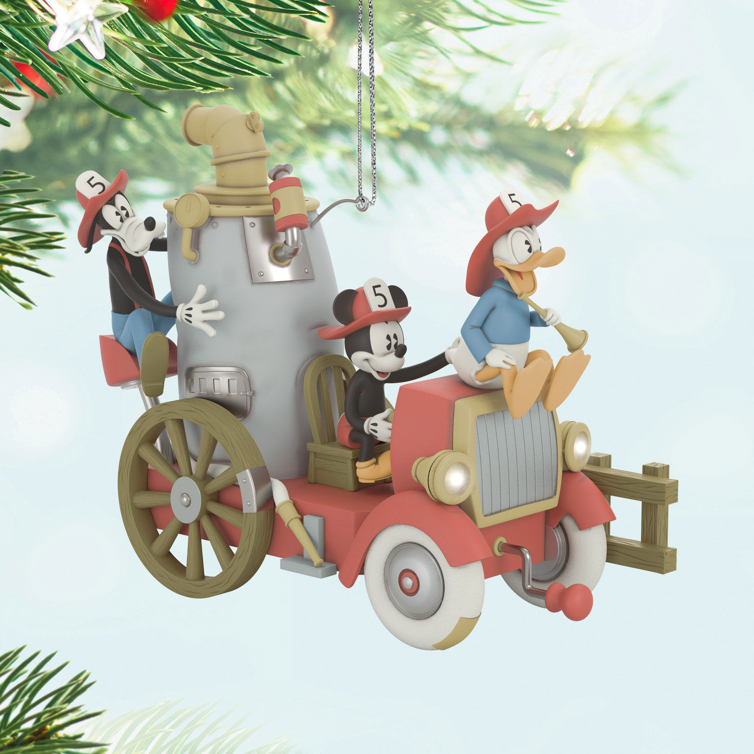 Hallmark Keepsake 1936 Ford Fire Engine Ornament 2012 #10