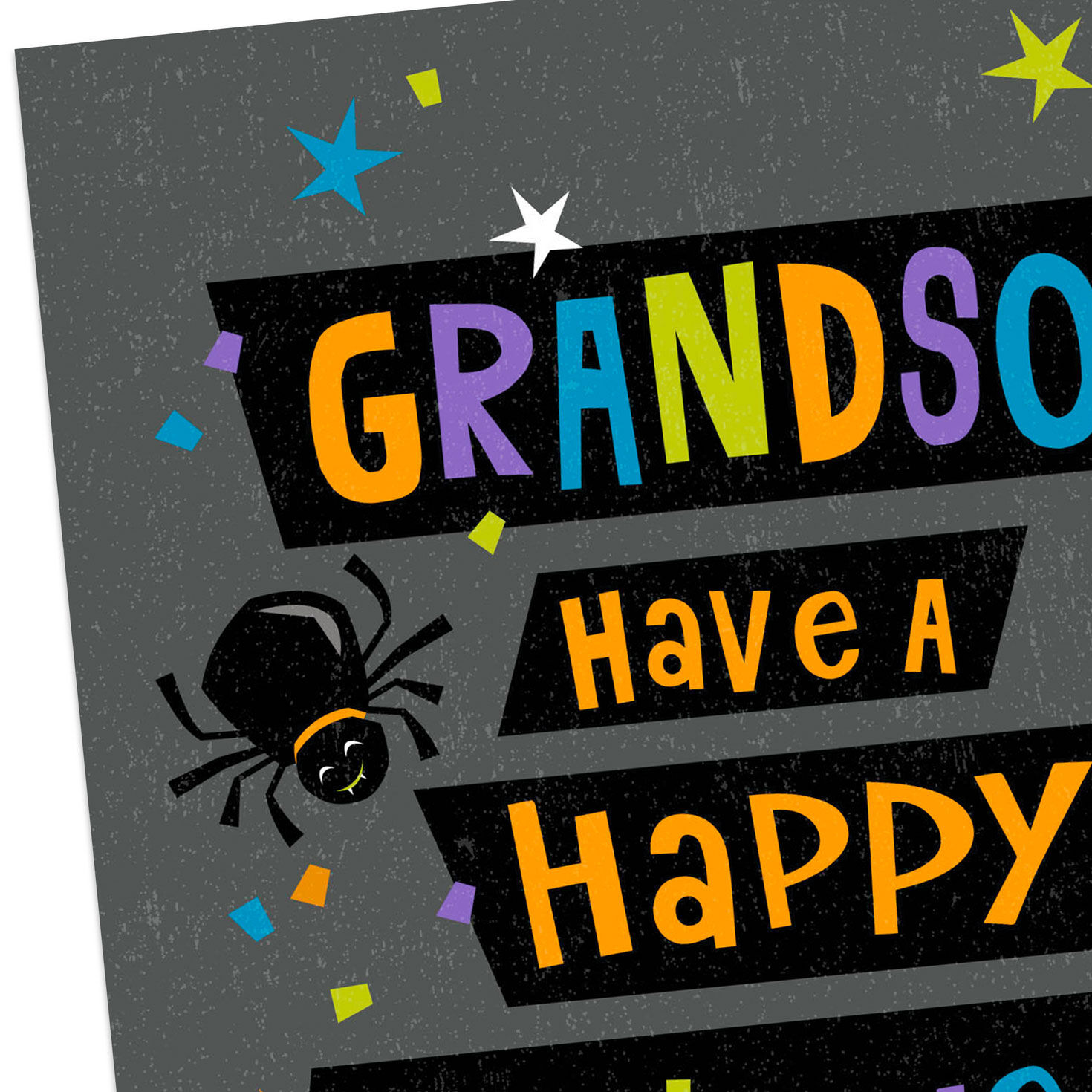Frightful Fun Halloween Card for Grandson Card Front Detail image number 4