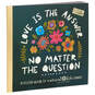Natural Life Love Is the Answer Happy Notes Poster Book, , large image number 1