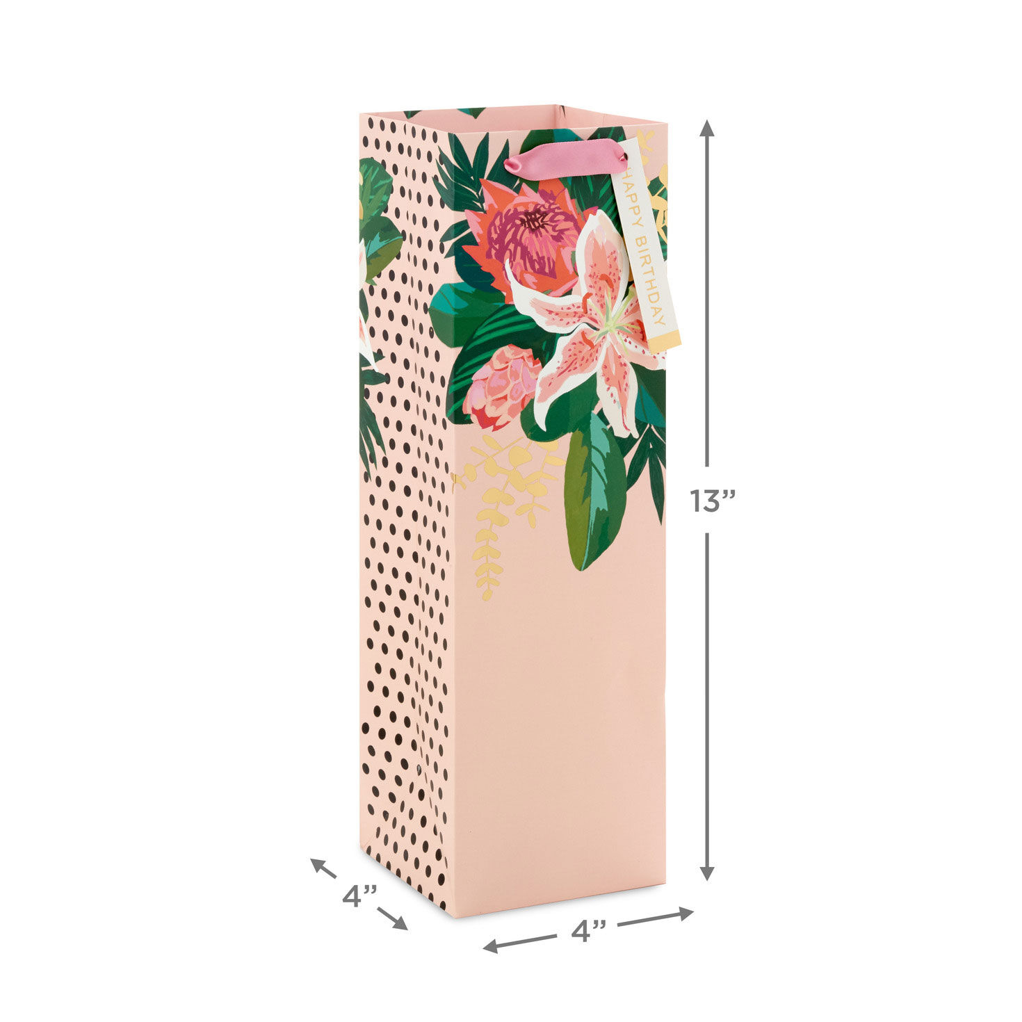 13" Birthday Bouquet Wine Gift Bag for only USD 4.49 | Hallmark