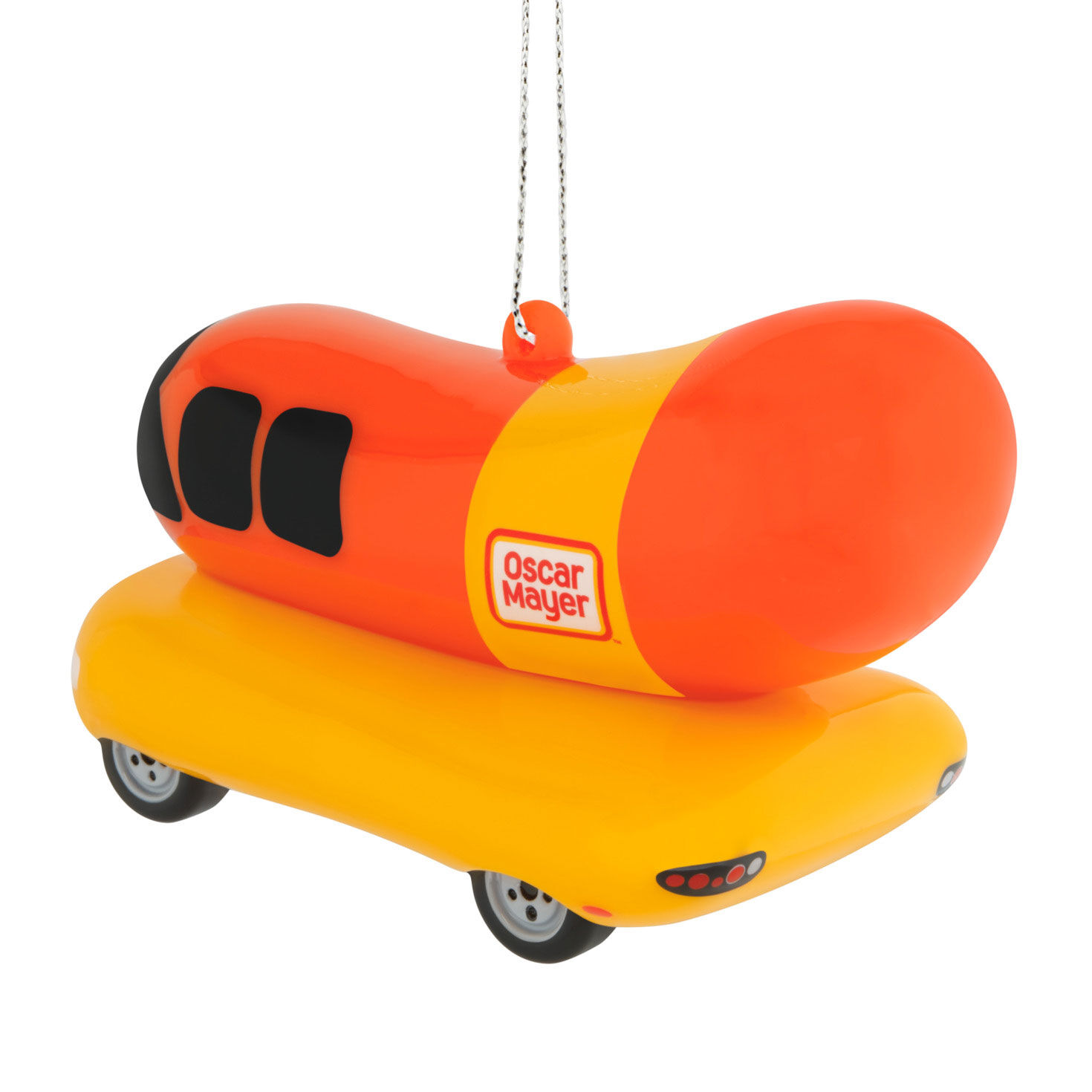 Oscar Mayer Wienermobile Christmas Ornament back image number 6