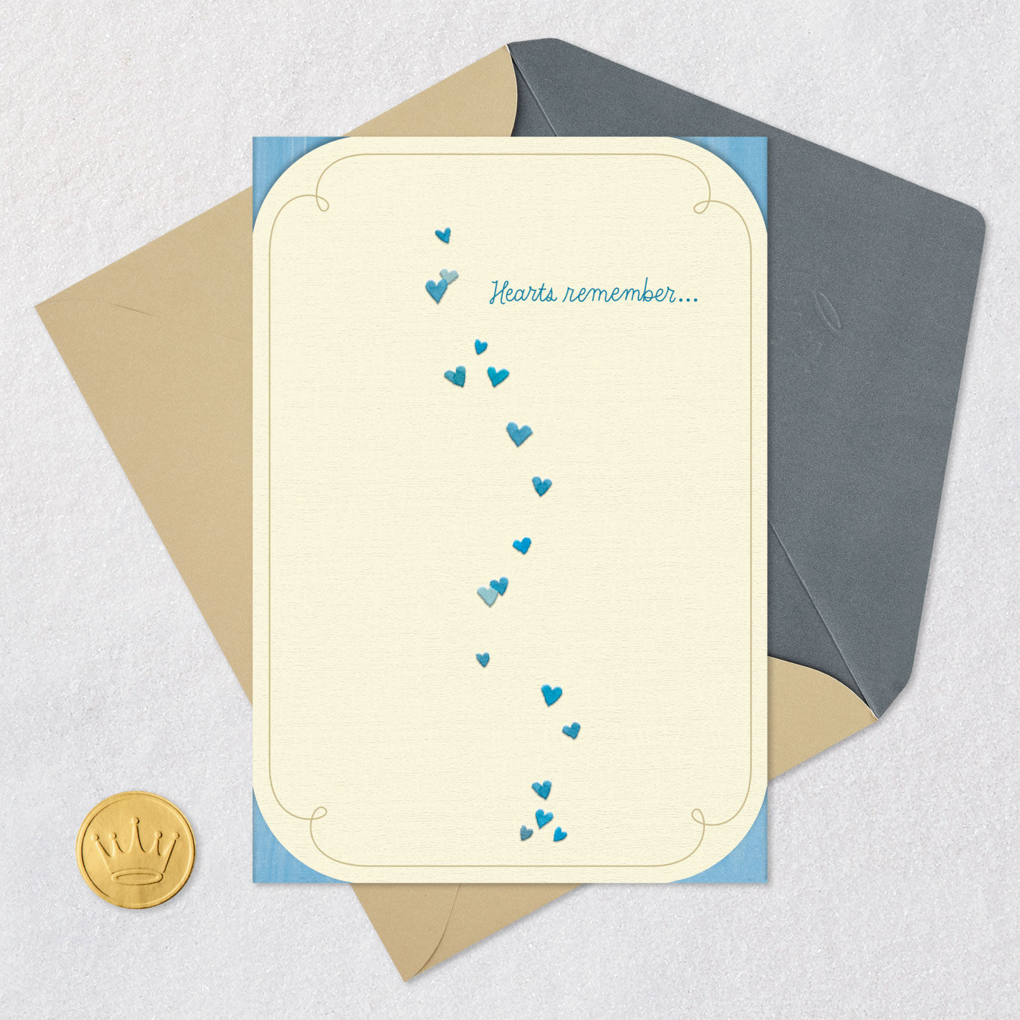 Hearts Remember Sympathy Card for only USD 3.99 | Hallmark