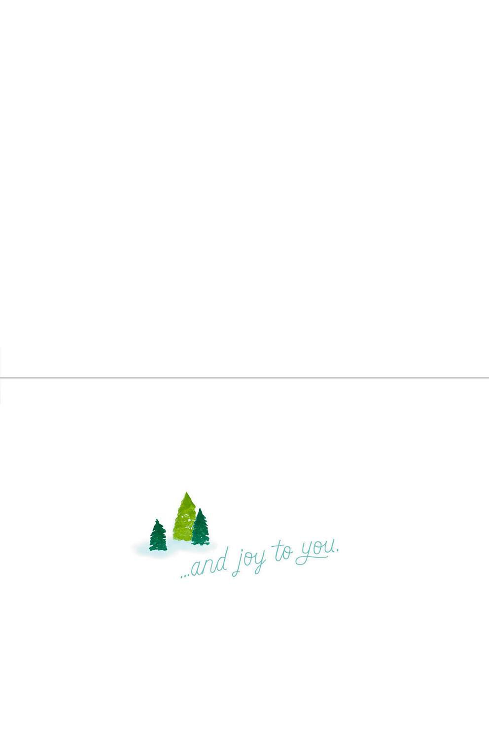 Peaceful Pond Holiday Card
