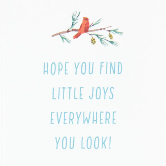 3.25" Mini Little Joys Snowman Holiday Card, , large image number 2