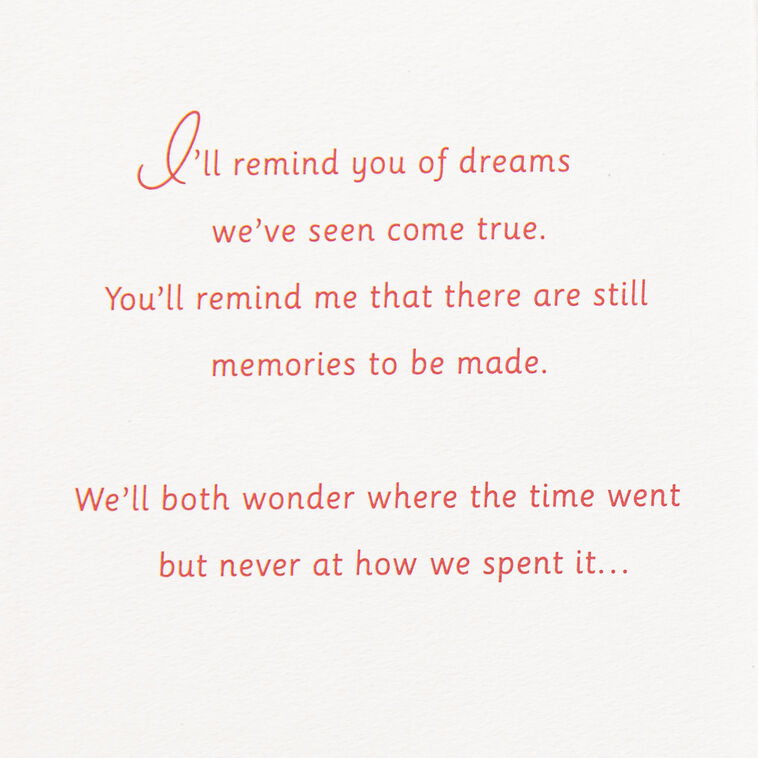 Berries and Snowflakes With Bow Wife Christmas Card Sentiment image number 2