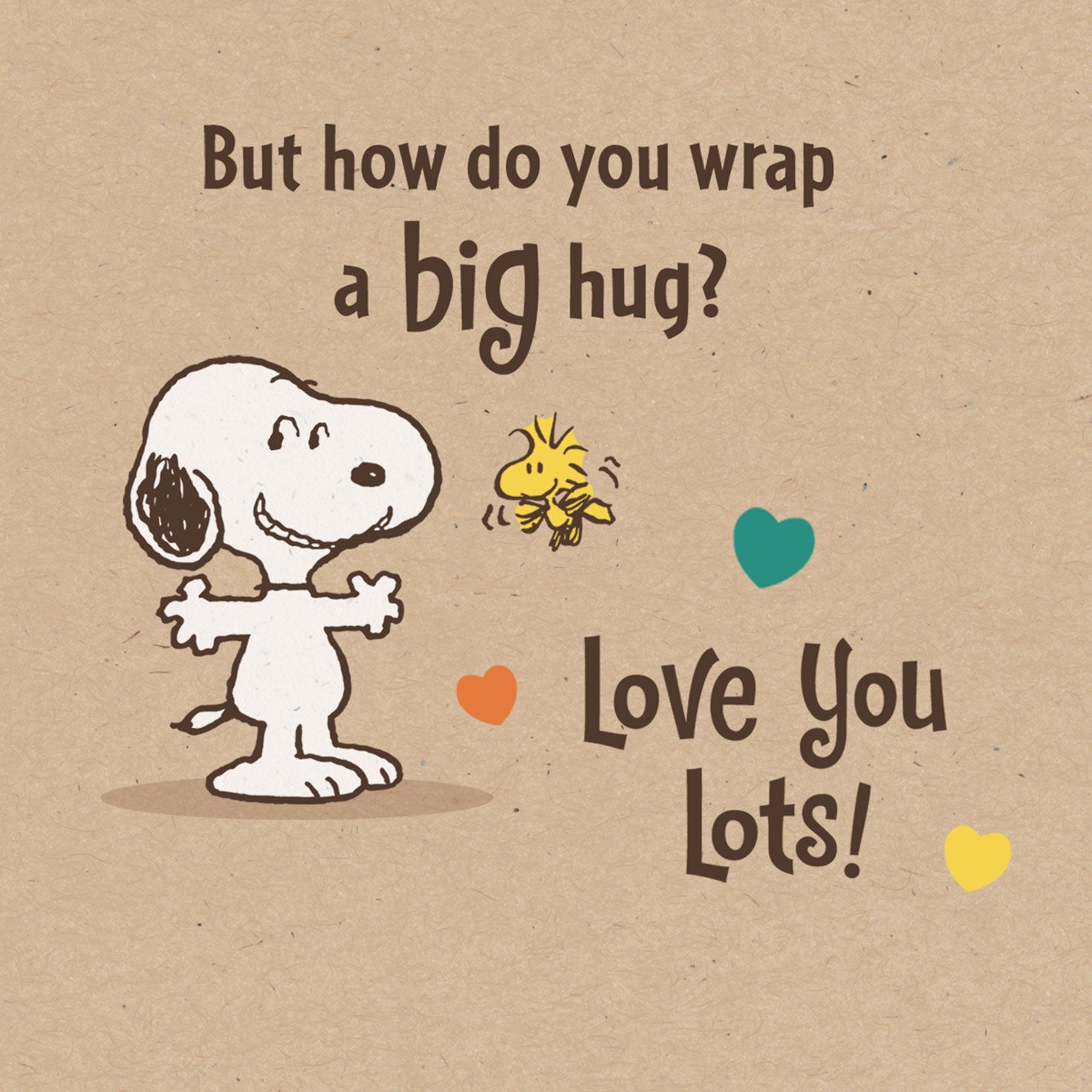 Peanuts® Snoopy Big Hug Grandparents Day Card for only USD 2.00 | Hallmark