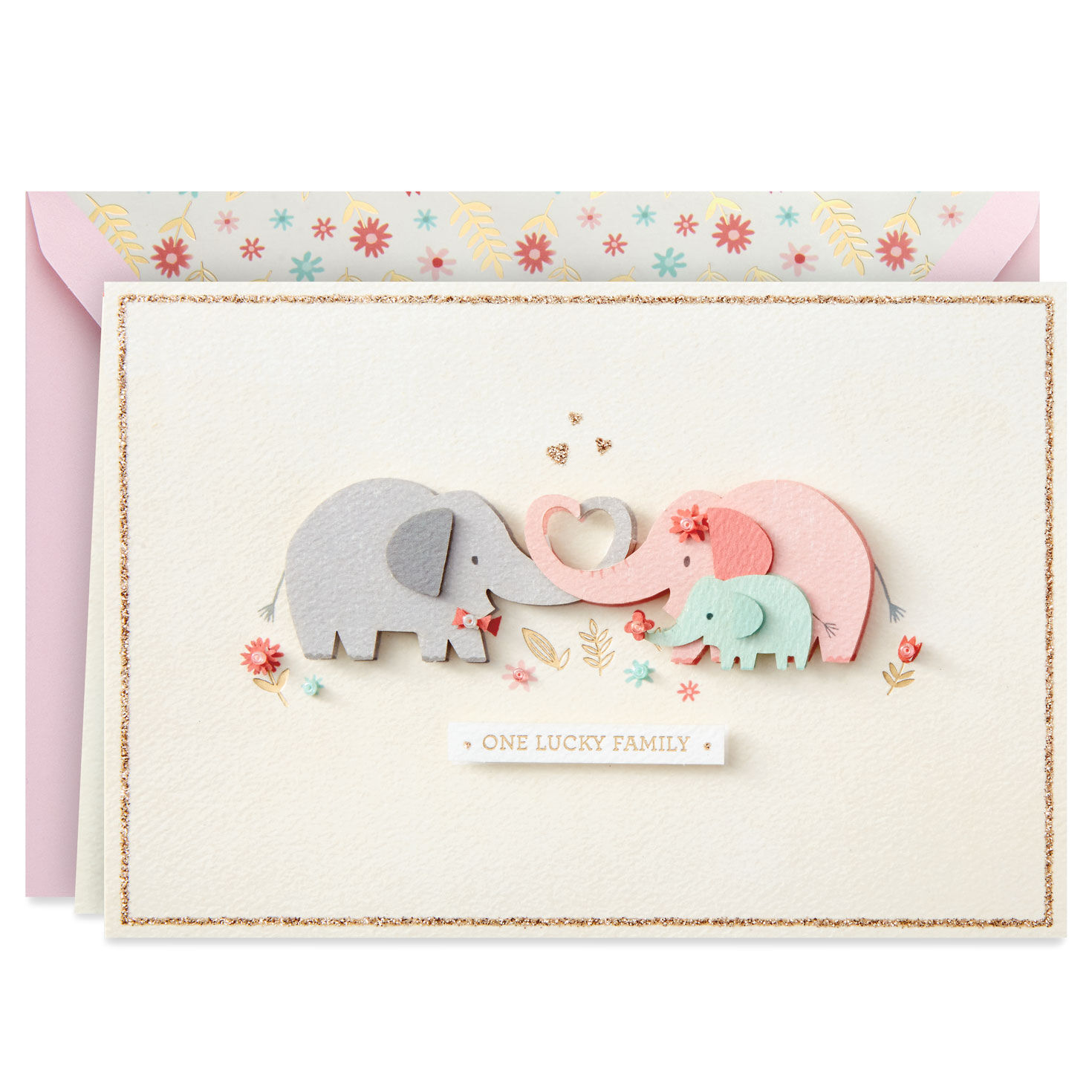 Lucky Family Mother's Day Card for Wife