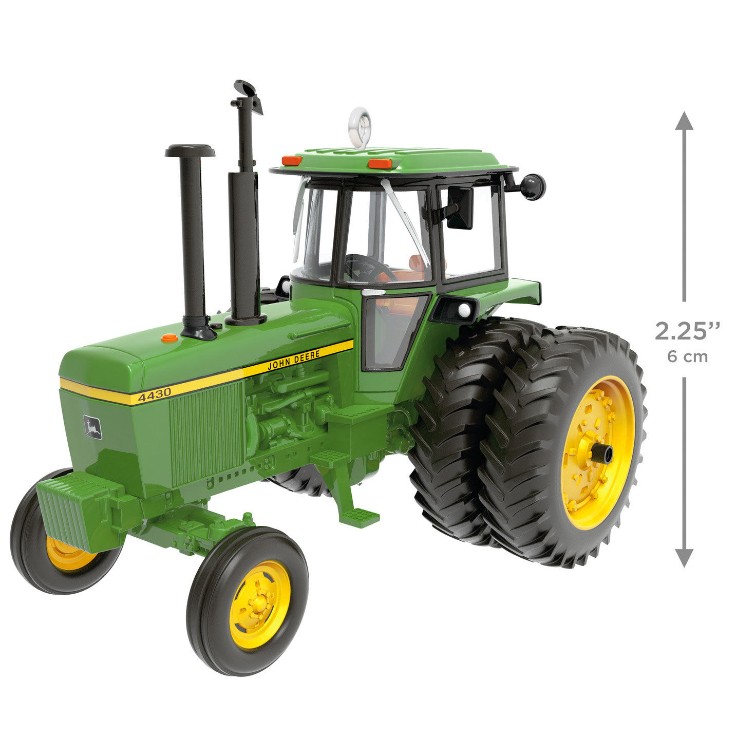 John Deere Tractor Keepsake Ornament measurement image number 3