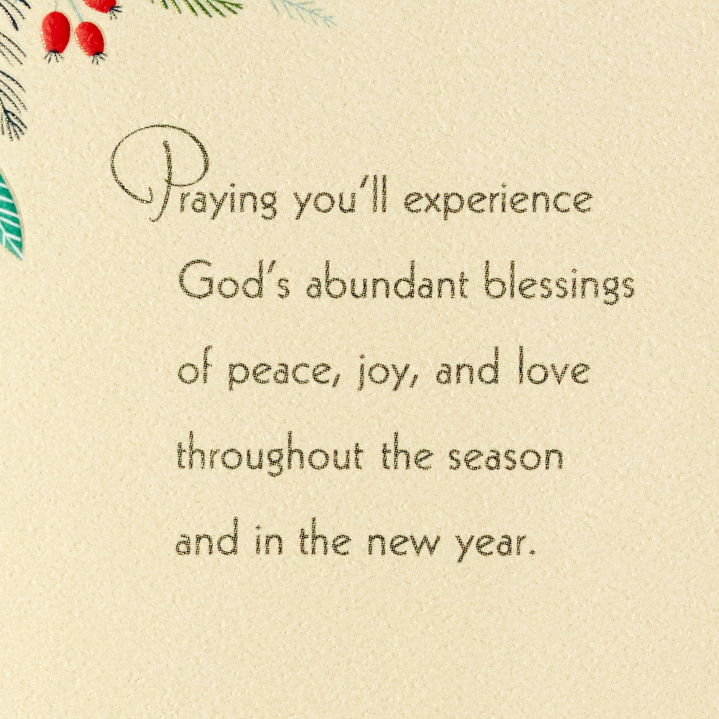 Thinking of You Religious Christmas Card for Sister, , large image number 2